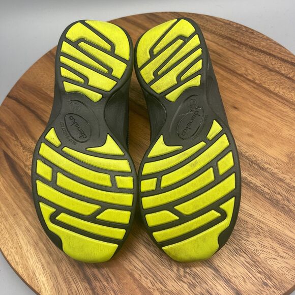 Dansko Comfort Shoes Womens Size 6.5 / 37 Black Green Trainers Comfort Walking - Picture 7 of 8